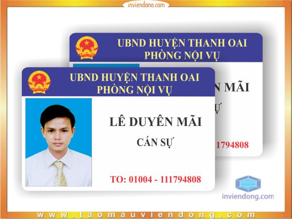 in thẻ nhân viên giá rẻ